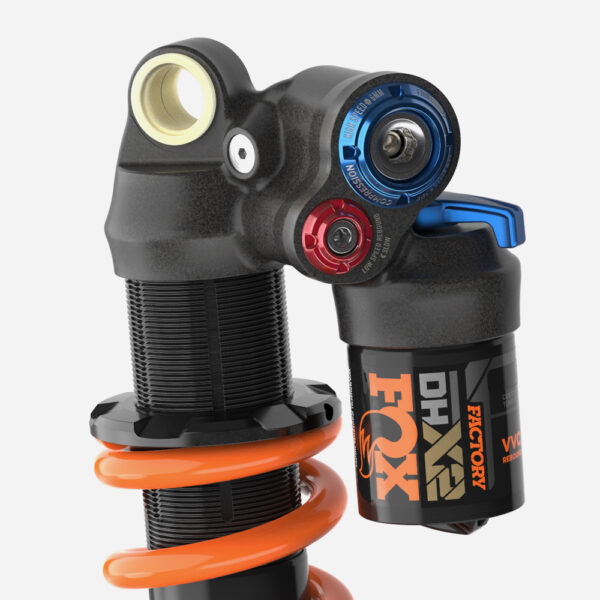 FOX DHX2 Rear Shock - Factory | Coil | Metric | with Adjuster - 210x55mm - Image 4