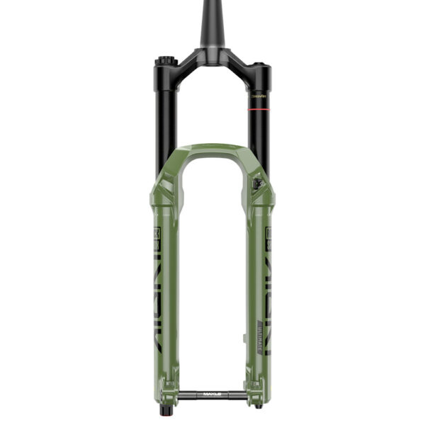 RockShox Lyrik Ultimate Charger 3 RC2 Debon Air+ Suspension Fork - 27.5" - 150mm - 37mm Offset - Tapered - 15x110mm Boost - gloss green - Image 3