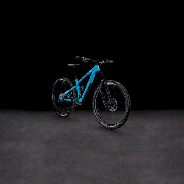 CUBE STEREO ONE55 C:62 SLX - Carbon Mountainbike - 2024 - 29" - bondiblue / grey - Image 7