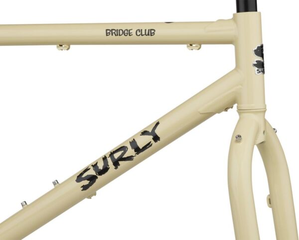Surly BRIDGE CLUB - 26"+/27.5"+/700c MTB Frameset - 2024 - whipped butter - Image 5
