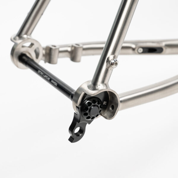 Falkenjagd Aristos GTS SpeedGravel - Titanium Frameset - 2025 - black/titanium - Image 4