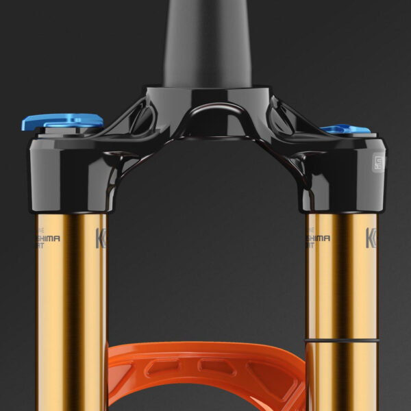 FOX 32 Step-Cast Suspension Fork - Factory | FLOAT | GRIP SL - 29" | 100mm | 15x110mm - Shiny Orange - Image 5