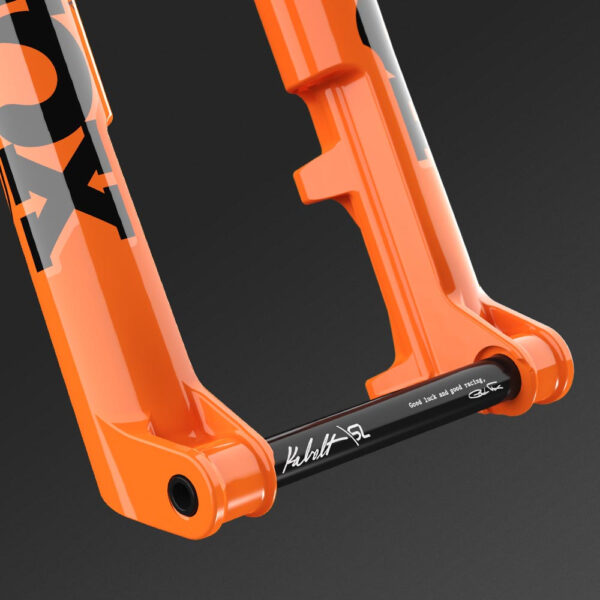 FOX 32 Step-Cast Suspension Fork - Factory | FLOAT | GRIP SL - 29" | 100mm | 15x110mm - Shiny Orange - Image 3