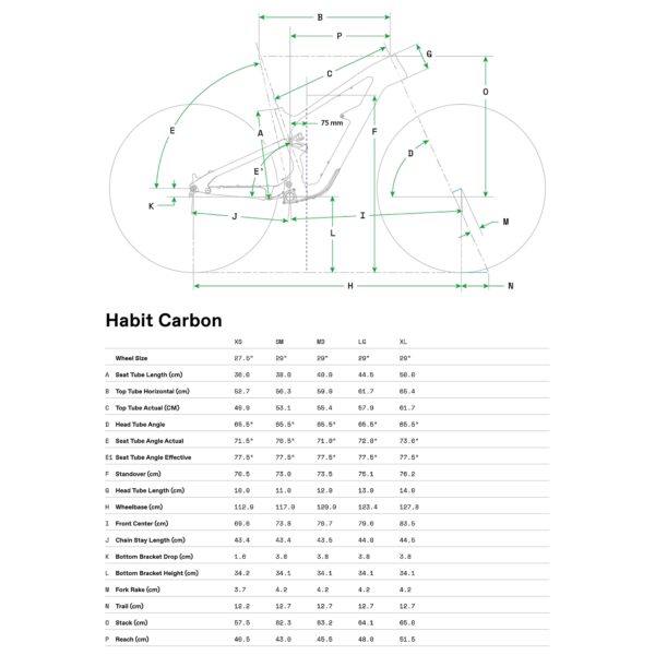 Cannondale HABIT CARBON 2 - 29" Mountainbike - 2023 - black pearl - Image 8