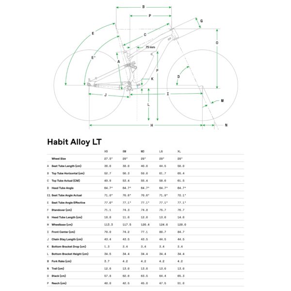 Cannondale HABIT LT 2 - 29" Mountainbike - 2024 - smoke black - Image 9