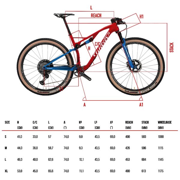 Wilier URTA SLR - 29" Carbon Frame Set - 2023 - red blue glossy - Image 5