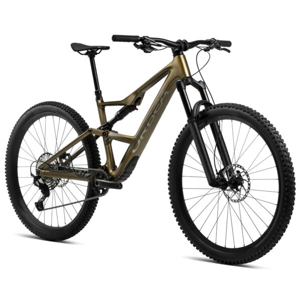 Orbea OCCAM LT H30 - 29" Mountain Bike - 2024 - Metallic Olive Green - Titanium Black (gloss) - Image 3