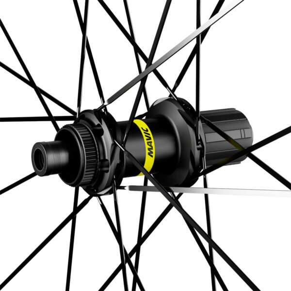 Mavic Cosmic SL 45 Disc Carbon UST Wheelset - Centerlock - FW: 12x100mm/QR | RW: 12x142mm/QR - Shimano HG - Image 2