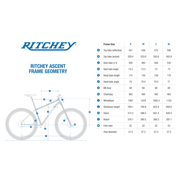 Ritchey Ascent 27.5" / 29" MTB Frameset - Desert Dust - Image 9